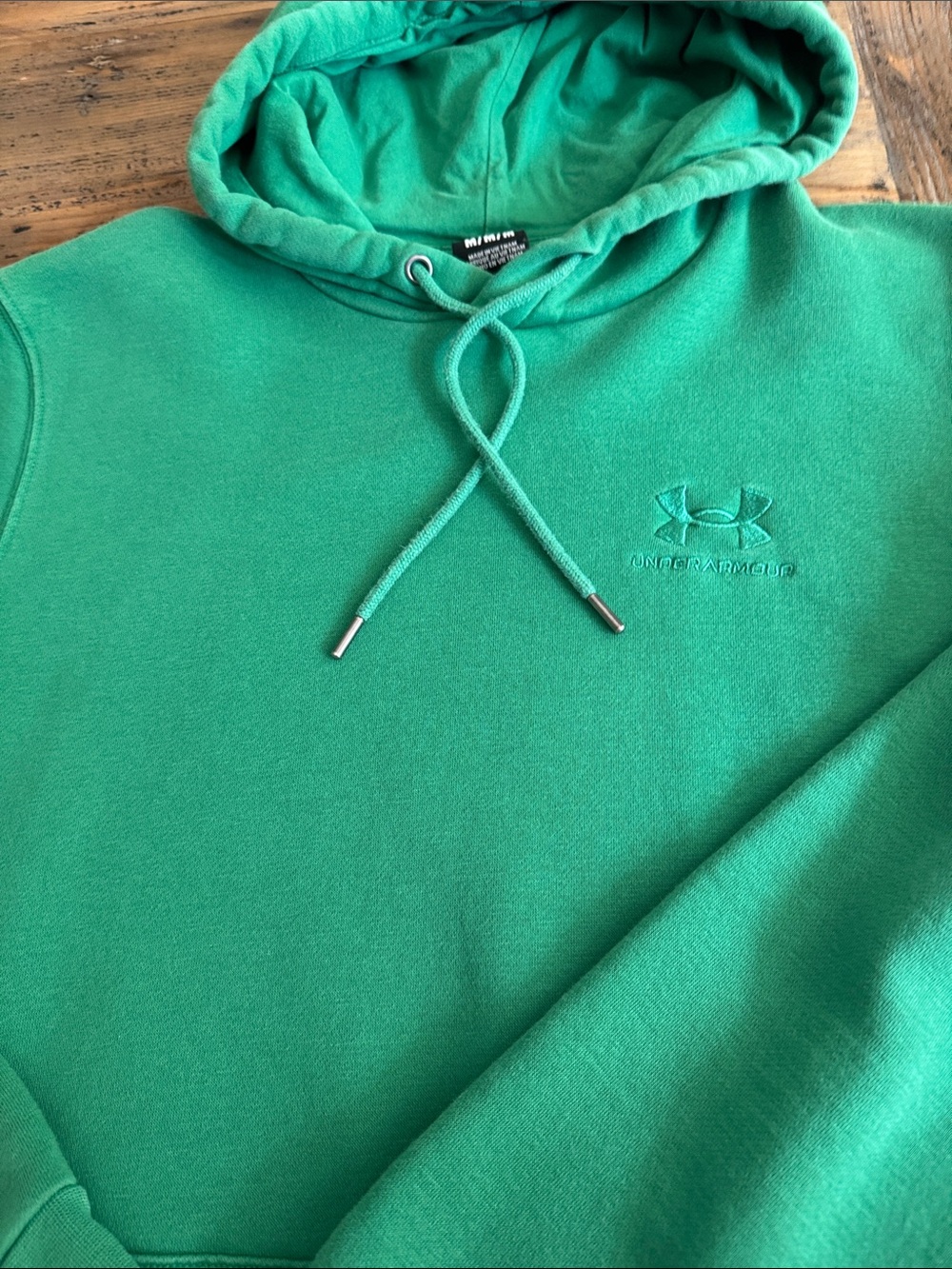 Under Armour Men's  Green Pullover Hoodie
